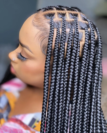 Understand about medium size box braids and the most stunning hairstyles